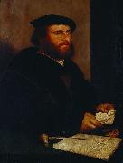 Hans holbein the younger Portrait of a Man oil painting on canvas